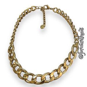 Talbots 18” Heavy Gold Tone Chain